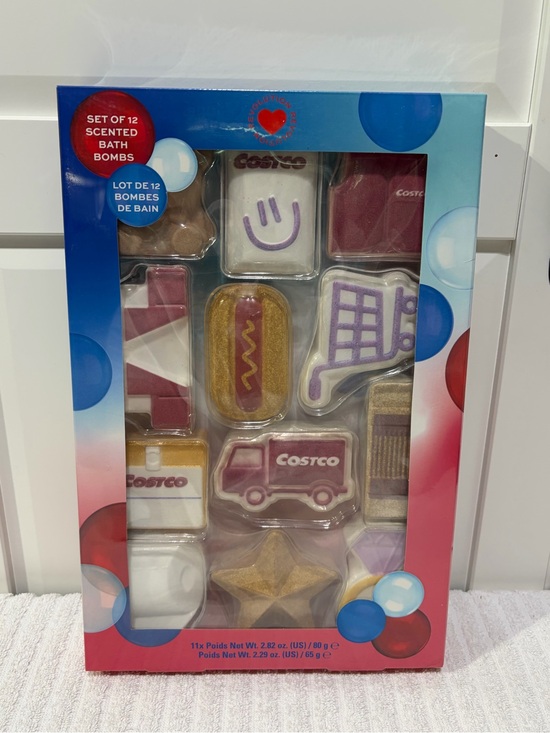 Other - NEW Costco Inspired Set of 12 Scented Bath Bombs - Novelty Shapes! 🚚🌭✨
